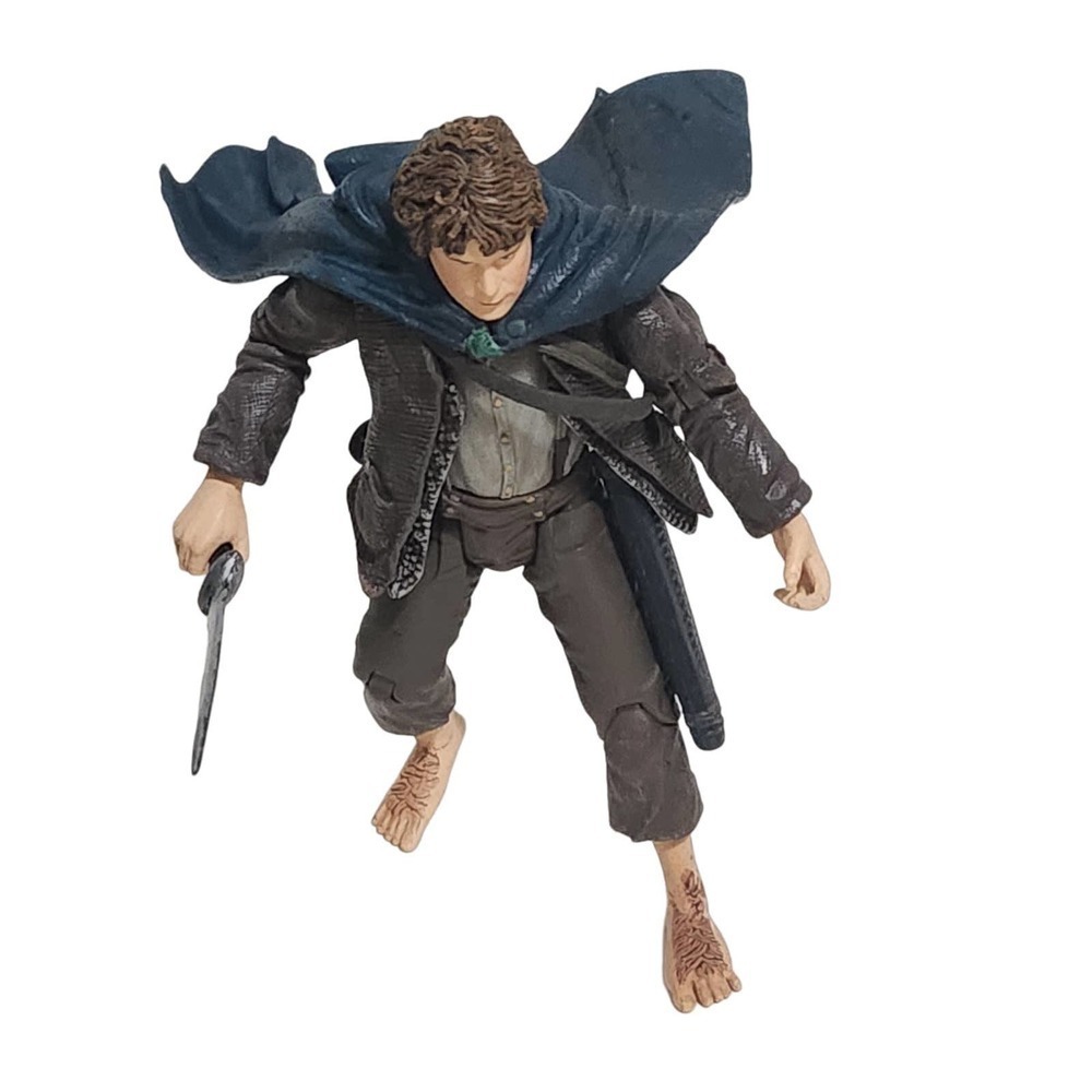 Toy Biz Marvel Lord Of The Rings 3 Piece Lot Cloaked Pippin Gollum Rohan 2003 - Picture 13 of 16